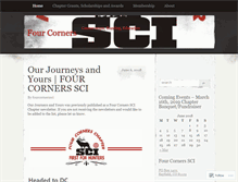 Tablet Screenshot of fourcornerssci.com
